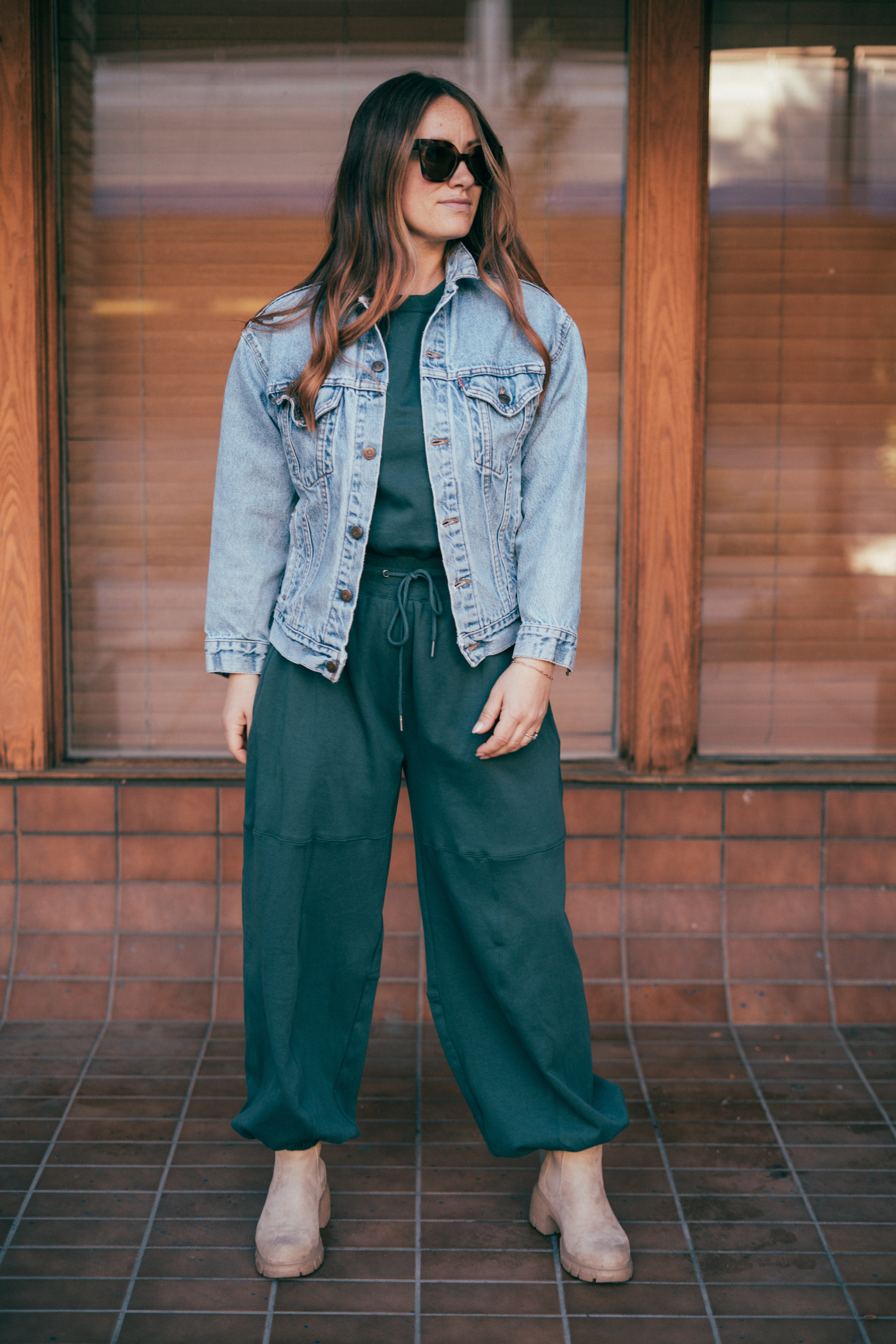 Drawstring Waist Sleeveless Knit Active Jumpsuit