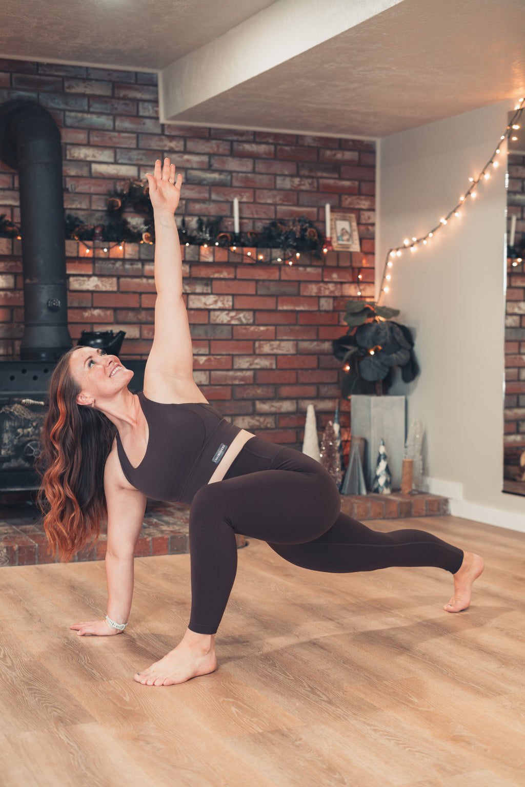 Grounded Strappy Back Sports Bra